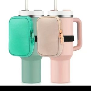 40oz Water Bottle Portable Key Bag Phone Bag, Sports Leisure Arm Wrist Mini Bag